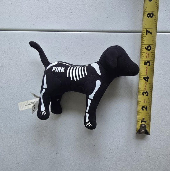 Victoria’s Secret VS PINK Mini Dog Skeleton Puppy Pure Black Collectible - Picture 3 of 7